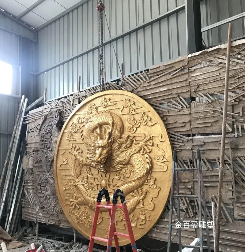 玻璃钢雕塑与浮雕产品细节与场景资料图 2